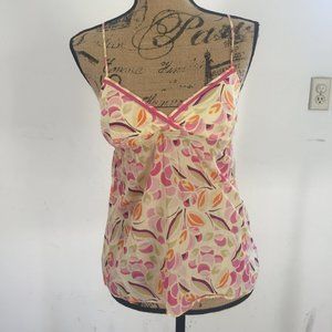 Colorful floral AE tank